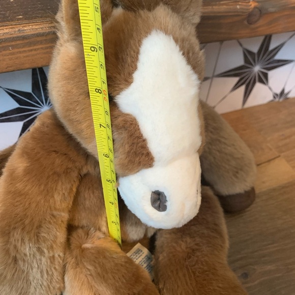 Plush Brown Horse Toy - Picture 7 of 8